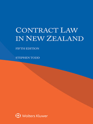 cover image of Contract Law in New Zealand